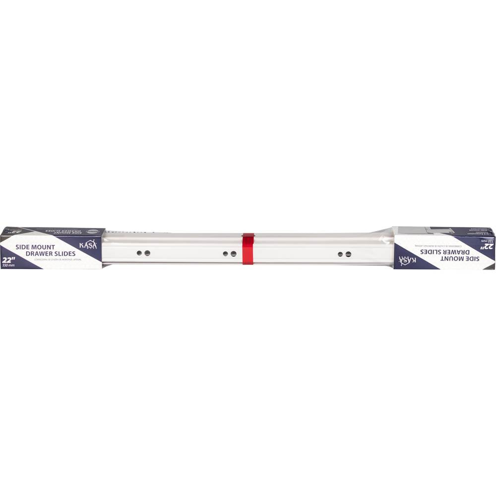 22'' Side Mount Drawer Slides, 1 pair