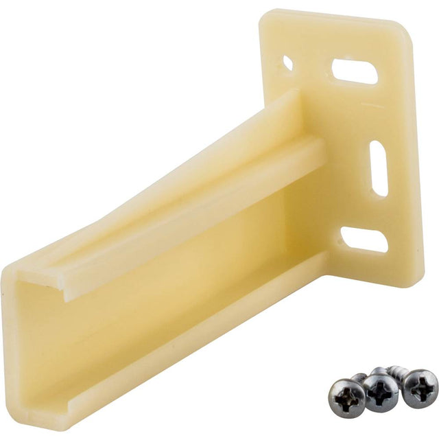 Hardware Resources - Side Mount Drawer Slide Rear Mounting Brackets - White