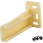 Hardware Resources - Side Mount Drawer Slide Rear Mounting Brackets - White