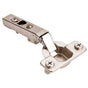 Hardware Resources - 110 degree Standard Duty Full Overlay Cam Adjustable Self-close Hinge with Easy-Fix Dowels - Polished Nickel