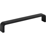 Hardware Resources - 160 mm Center-to-Center Matte Black Square Asher Cabinet Pull - Matte Black