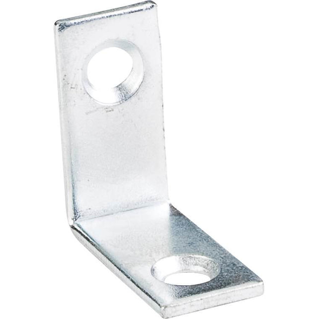 Hardware Resources - 1'' x 1'' Zinc Plated Steel Corner Brace - Zinc