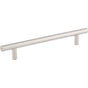 Hardware Resources - 160 mm Center-to-Center Hollow Matte Black Stainless Steel Naples Cabinet Bar Pull - Stainless Steel