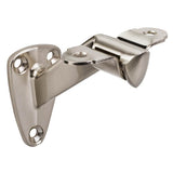 Hardware Resources - 1-7/16'' x 2-1/2'' Heavy Duty Handrail Bracket with  3-3/8'' Projection - Satin Nickel - Satin Nickel