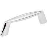 Hardware Resources - 3'' Center-to-Center Polished Chrome Zachary Cabinet Pull - Polished Chrome