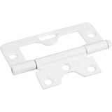 Hardware Resources - Bright White 3'' Swaged Loose Pin Non-Mortise Hinge with 1 Slot - Bright White