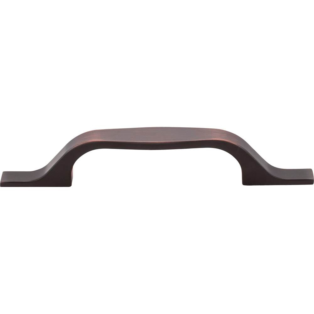 96 mm Center-to-Center Brushed Pewter Square Cosgrove Cabinet Pull