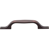 96 mm Center-to-Center Brushed Pewter Square Cosgrove Cabinet Pull