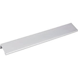 Hardware Resources - 10'' Overall Length Brushed Chrome Edgefield Cabinet Tab Pull - Brushed Chrome