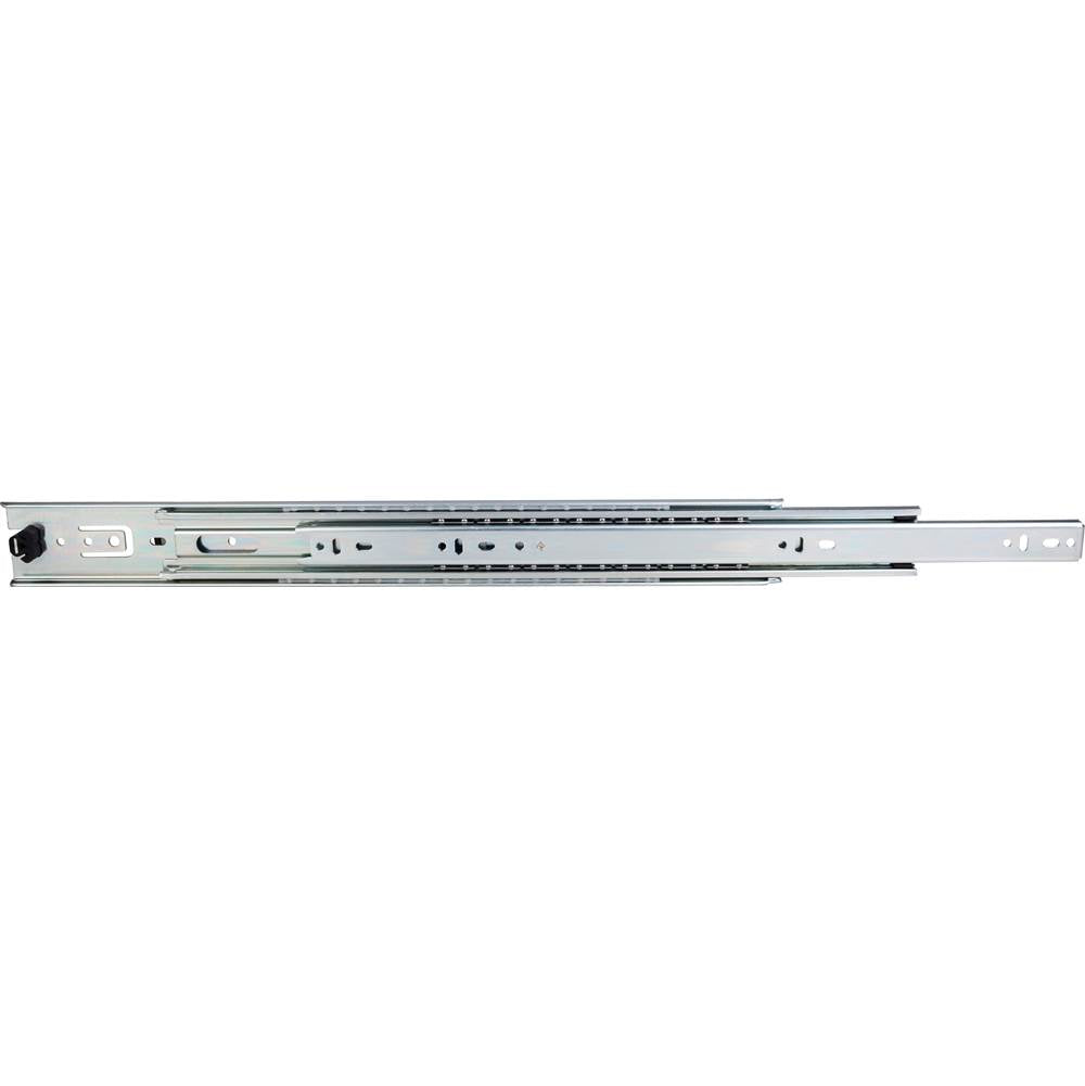 Hardware Resources - 12'' 200 lb Extra Heavy Duty Full Extension Side Mount Ball Bearing Slides - Zinc