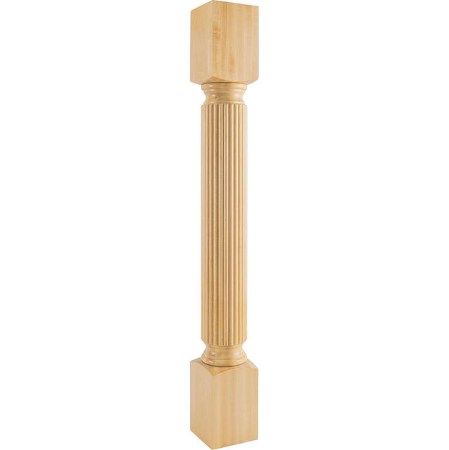 Hardware Resources - 5'' W x 5'' D x 42'' H Alder Reed Post - Unfinished