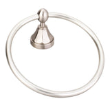 Hardware Resources - Newbury Satin Nickel Towel Ring - Retail Packaged - Satin Nickel