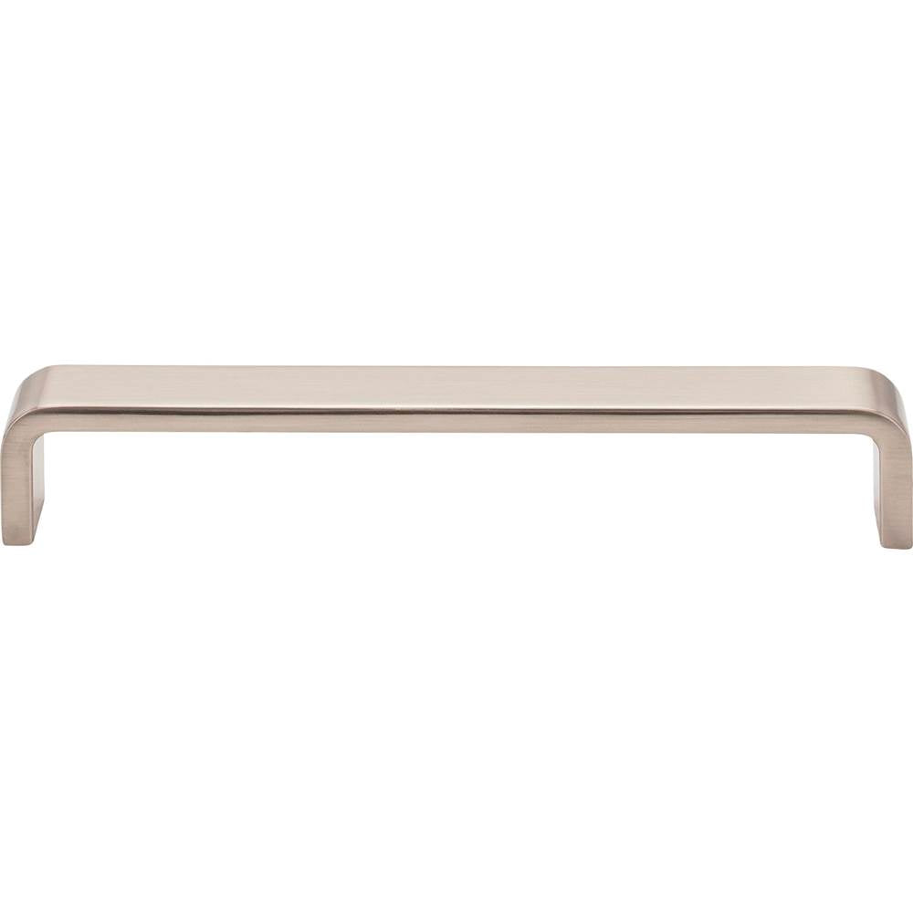 160 mm Center-to-Center Brushed Chrome Square Asher Cabinet Pull