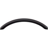 128 mm Center-to-Center Matte Black Arched Belfast Cabinet Pull
