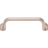 96 mm Center-to-Center Brushed Chrome Brenton Cabinet Pull