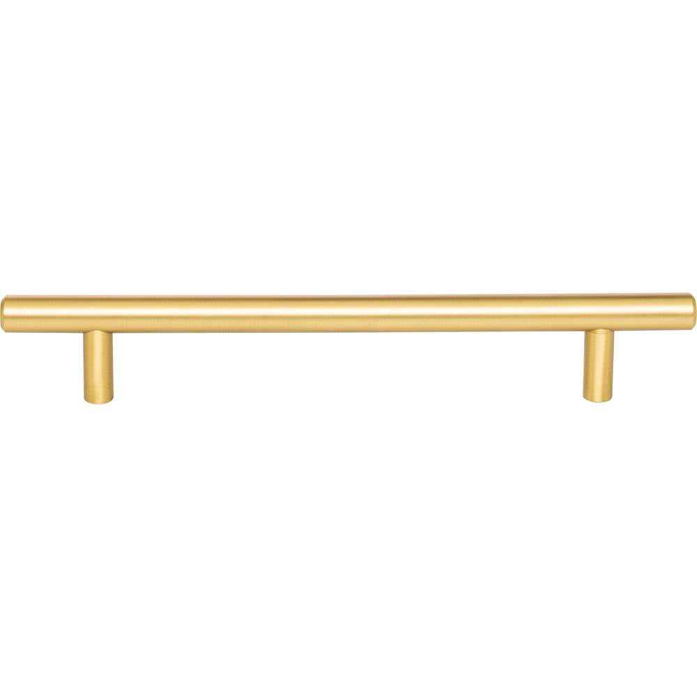 160 mm Center-to-Center Brushed Gold Naples Cabinet Bar Pull