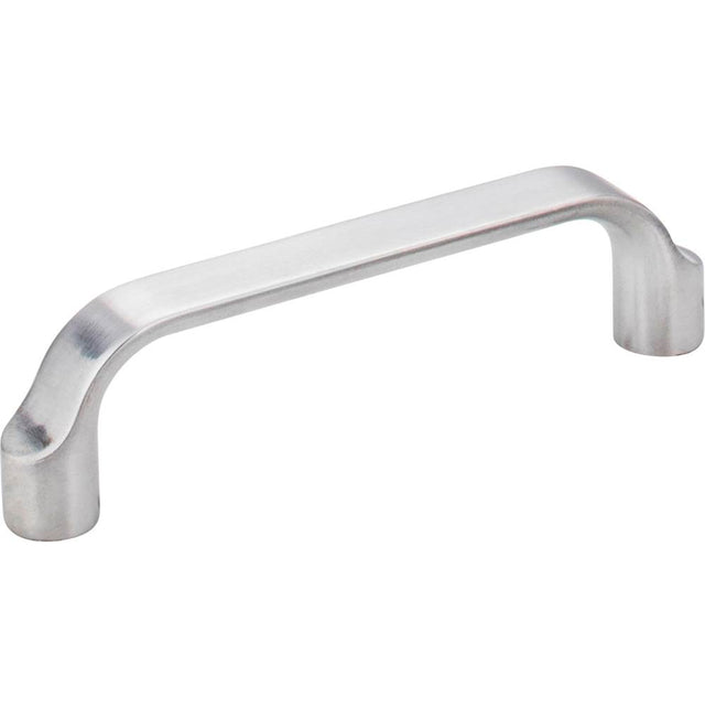 Hardware Resources - 96 mm Center-to-Center Brushed Chrome Brenton Cabinet Pull - Brushed Chrome