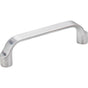 Hardware Resources - 96 mm Center-to-Center Brushed Chrome Brenton Cabinet Pull - Brushed Chrome