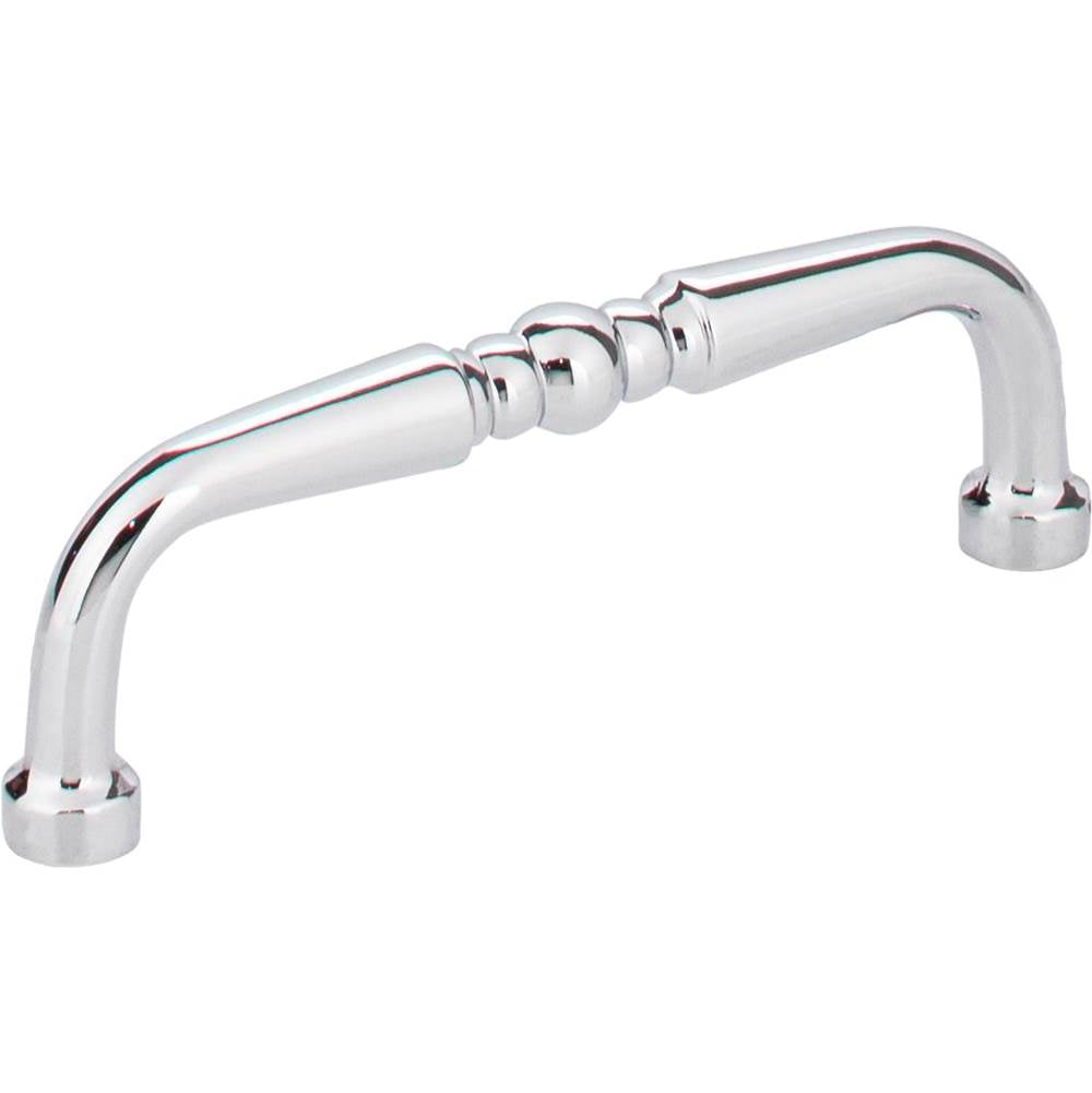Hardware Resources - 3'' Center-to-Center Polished Chrome Madison Cabinet Pull - Polished Chrome