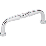 Hardware Resources - 3'' Center-to-Center Polished Chrome Madison Cabinet Pull - Polished Chrome