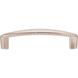 96 mm Center-to-Center Brushed Pewter Rope Detailed Lindos Cabinet Pull