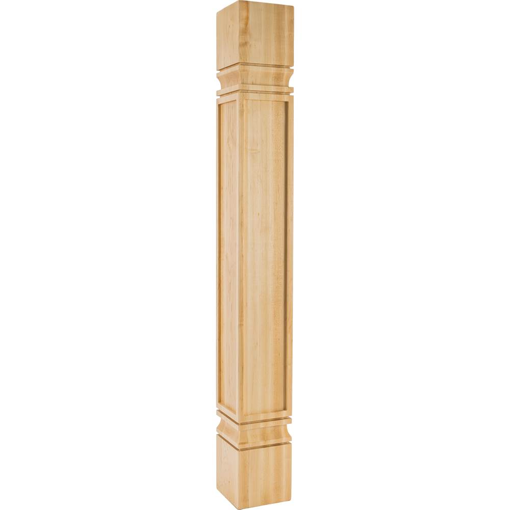 Hardware Resources - 5'' W x 5'' D x 42'' H Hard Maple Square Mission Post - Unfinished