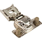 105 degree 1/2'' Economical Standard Duty Self-close Compact hinge with 2 cleats and 8 mm Dowels