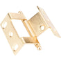 Hardware Resources - Offset Bi-fold Furniture Hinge Polished Brass - Polished Brass