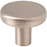 Hardware Resources - 1-1/4'' Diameter Satin Nickel Gibson Cabinet Knob - Satin Nickel