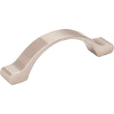 Hardware Resources - 3'' Center-to-Center Satin Nickel Arched Seaver Cabinet Pull - Satin Nickel