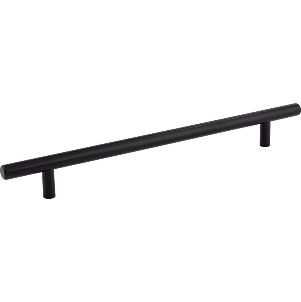 Hardware Resources - 224 mm Center-to-Center Hollow Matte Black Stainless Steel Naples Cabinet Bar Pull - Matte Black Stainless Steel