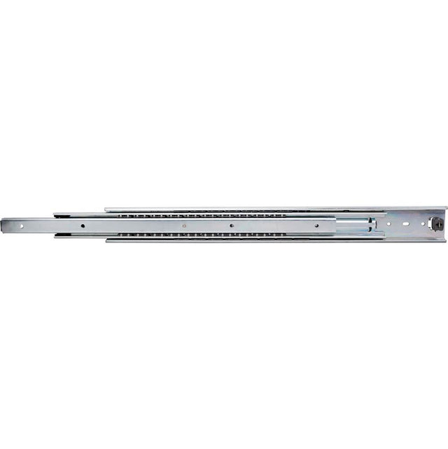 Hardware Resources - 30'' 225 lb Extra Heavy Duty Full Extension Side Mount Ball Bearing Slides with 1'' Overtravel - Zinc