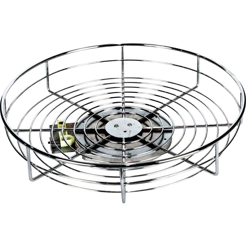 Hardware Resources - Single Shelf Wire Lazy Susan - Chrome