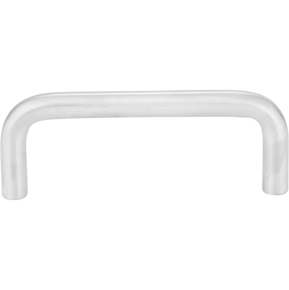 3'' Center-to-Center Brushed Chrome Torino Cabinet Wire Pull