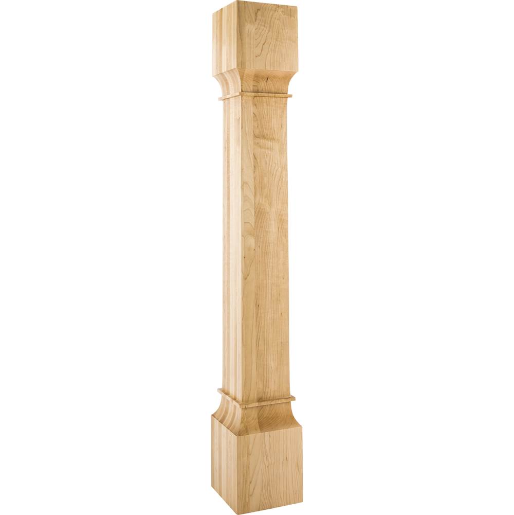 Hardware Resources - 6'' W x 6'' D x 42'' H Hard Maple Square Post - Unfinished
