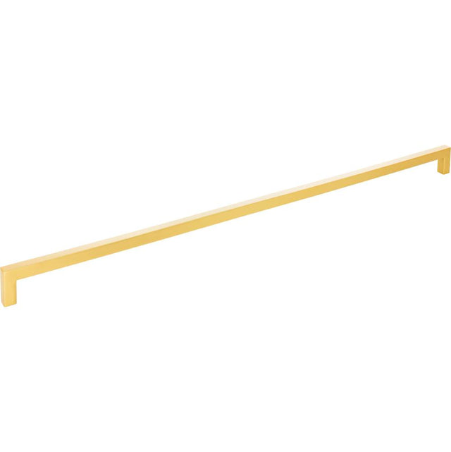Hardware Resources - 448 mm Center-to-Center Brushed Gold Square Stanton Cabinet Bar Pull - Brushed Gold
