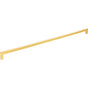 Hardware Resources - 448 mm Center-to-Center Brushed Gold Square Stanton Cabinet Bar Pull - Brushed Gold