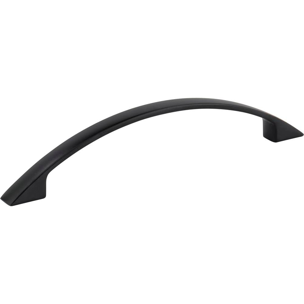 Hardware Resources - 128 mm Center-to-Center Matte Black Arched Somerset Cabinet Pull - Matte Black