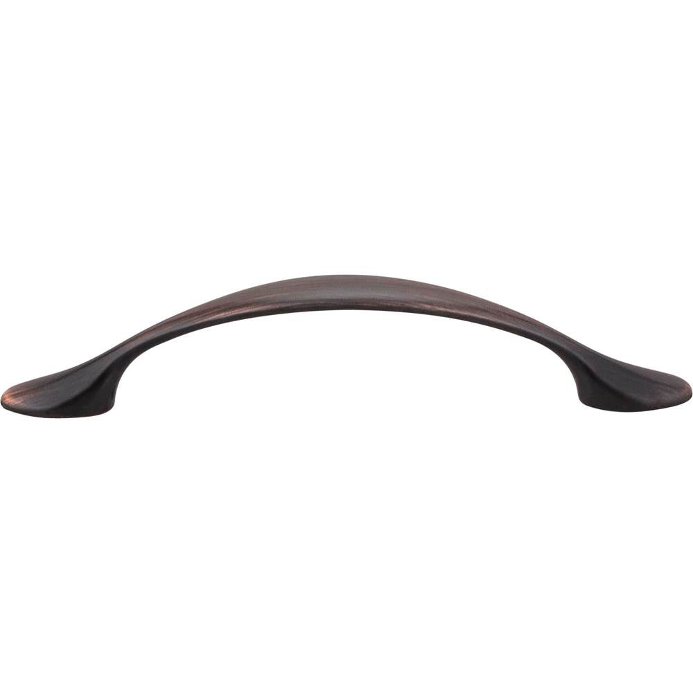96 mm Center-to-Center Brushed Pewter Arched Somerset Cabinet Pull