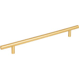 Hardware Resources - 224 mm Center-to-Center Brushed Gold Naples Cabinet Bar Pull - Brushed Gold