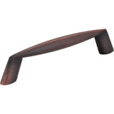 Hardware Resources - 96 mm Center-to-Center Brushed Oil Rubbed Bronze Zachary Cabinet Pull - Brushed Oil Rubbed Bronze
