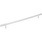 Hardware Resources - 480 mm Center-to-Center Polished Chrome Naples Cabinet Bar Pull - Polished Chrome
