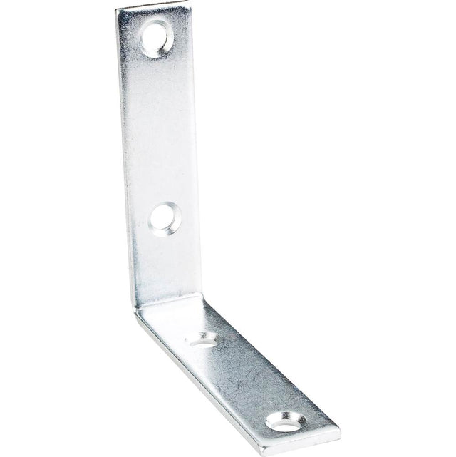 Hardware Resources - 3'' x 3'' Zinc Plated Steel Corner Brace - Zinc