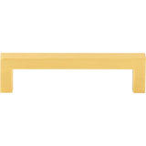 96 mm Center-to-Center Brushed Gold Square Stanton Cabinet Bar Pull