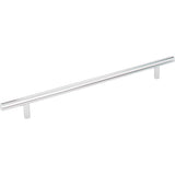 Hardware Resources - 256 mm Center-to-Center Polished Chrome Naples Cabinet Bar Pull - Polished Chrome