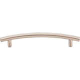 128 mm Center-to-Center Matte Black Arched Belfast Cabinet Pull