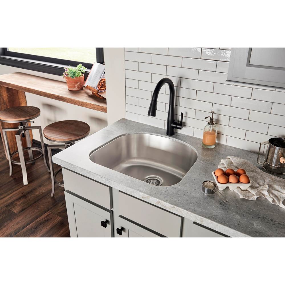 23-1/4'' L x 20-7/8'' W x 9'' D Undermount 18 Gauge Stainless Steel Single Bowl Sink