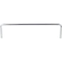 Hardware Resources - 7'' Metal Shelf Rail - Polished Chrome