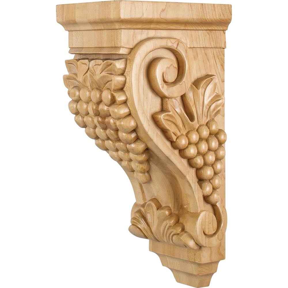 Hardware Resources - 5'' W x 7'' D x 14'' H Alder Grape Corbel - Unfinished