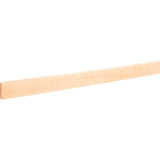 1/4'' D x 1'' H Poplar Flat Scribe Moulding